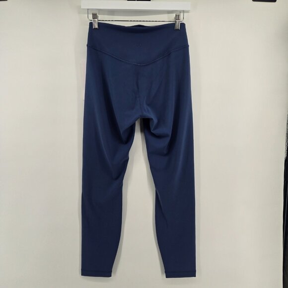 NWT Lululemon Wunder Under SmoothCover High-Rise Tight 25" - 8 Blue Twill - Picture 4 of 8